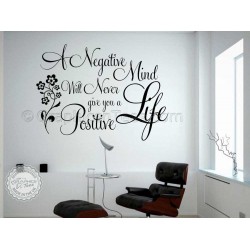 Buddha Inspirational Quote, Positive Life, Motivational Wall Sticker Decor Decal